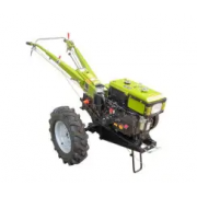 Мотоблок дизельний зелений Forte МД-81Е LUX без плуга